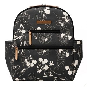 Petunia Picklebottom Ace Diaper Bag Backpack in Vintage Mickey Mouse Print